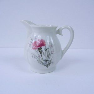 Vintage Japan Antique Creamer Small Pitcher White